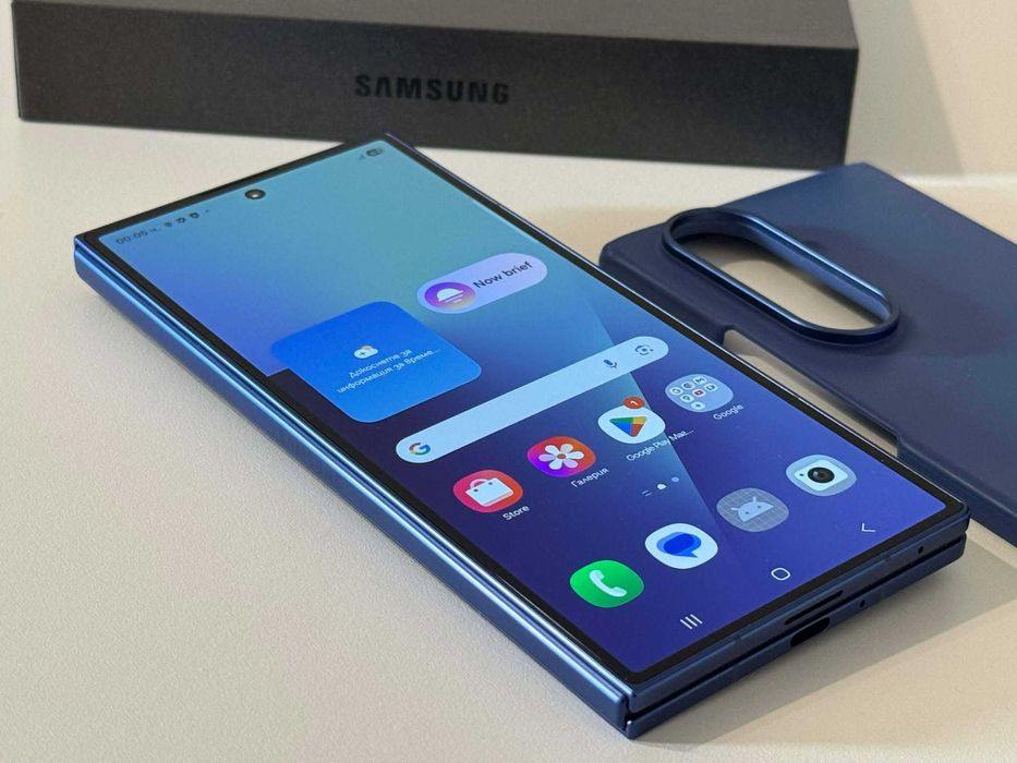 Бартер! 24м. Гаранция! Samsung Galaxy Z Fold 7 512/12GB Blue Shadow (Син)