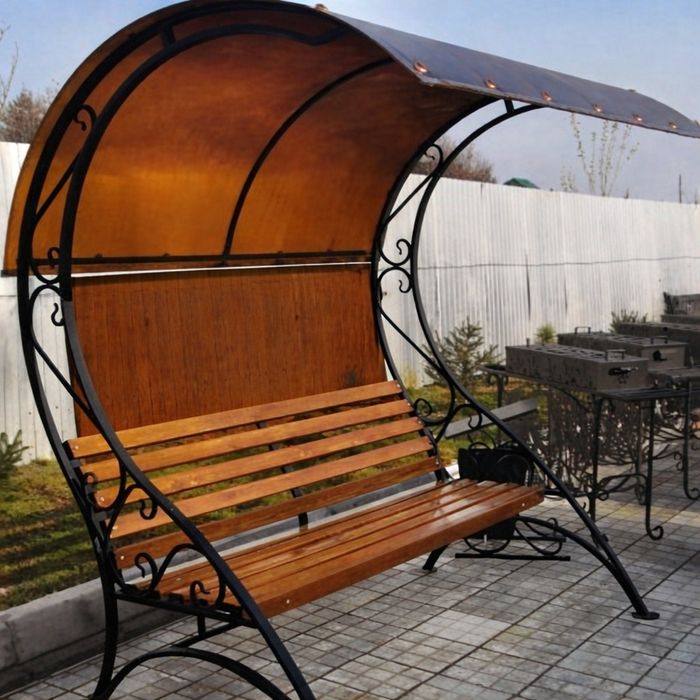 Скамейка металлические