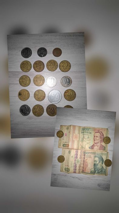 Monede și bancnote vechi românești