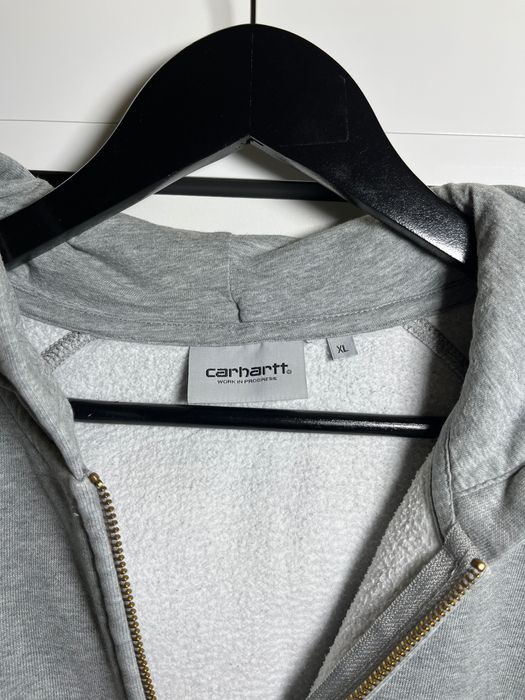 Мъжки суичър с цип и качулка Carhartt Chase Hooded (оригинал размер XL