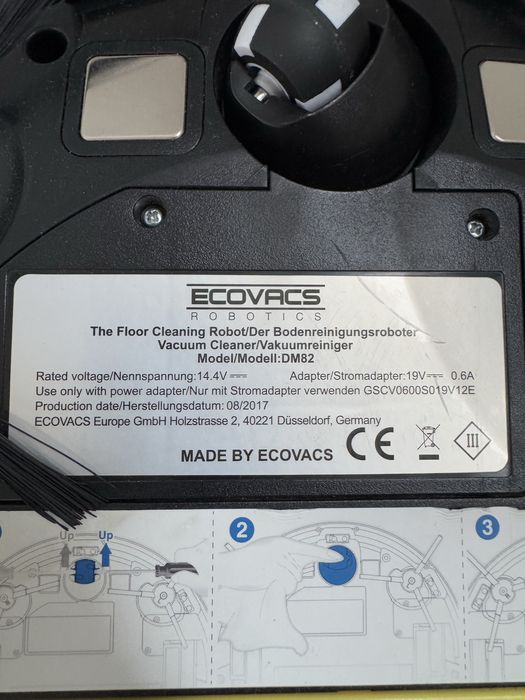 Прахосмукачка Робот Ecovacs Deebot DM82 –  4 Режима + Дистанционно!