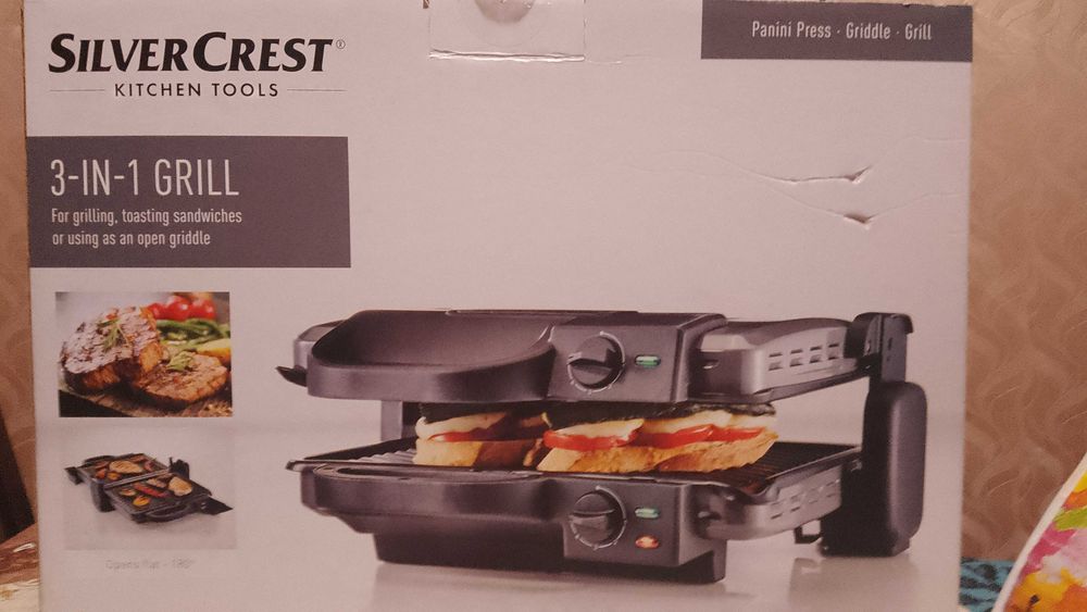 Gratar electric 3 in 1