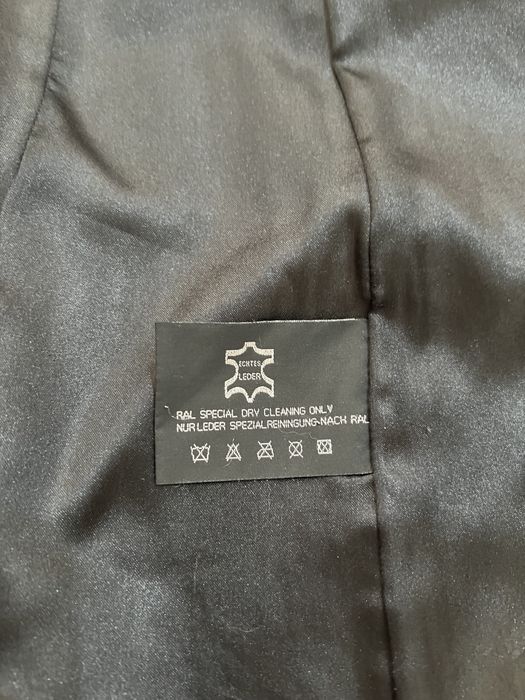 Плащ кожаный