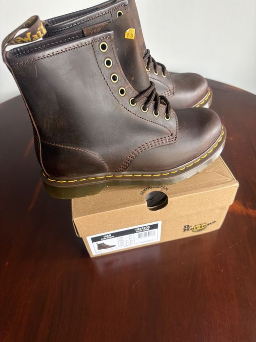 Dr. Martens dark brown crazy horse