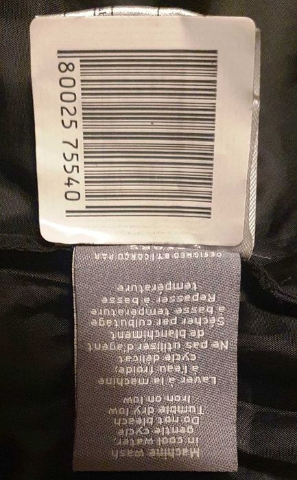 Geaca de damă neagra umplută cu puf Gr. 40