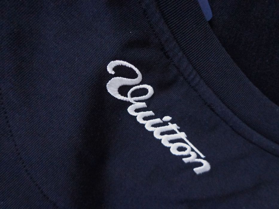 Невероятна мъжка тениска Louis Vuitton Signature Patches T shirts