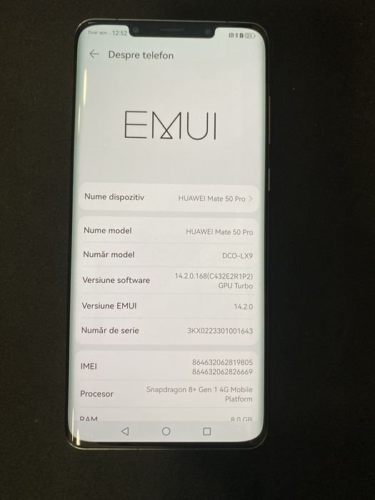 Huawei Mate 50 Pro Dual Sim 256Gb id-XXL5396