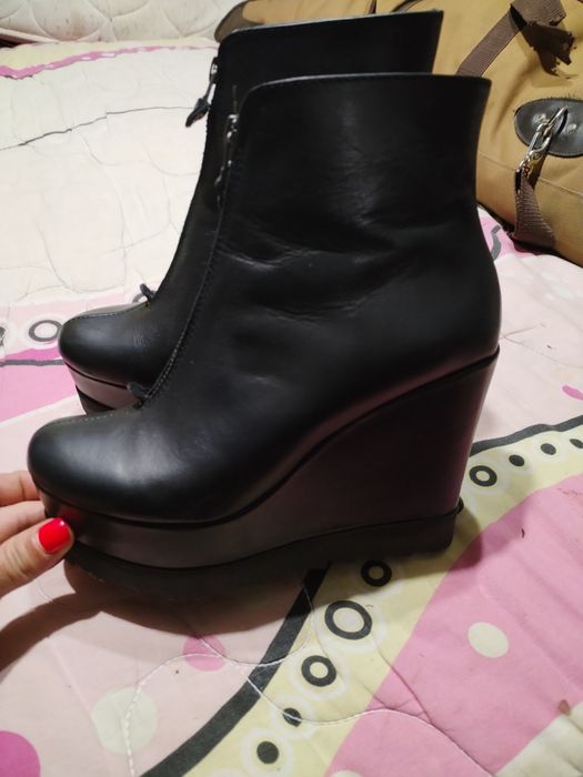 Дaмски боти - Bianki  от естествена кожа