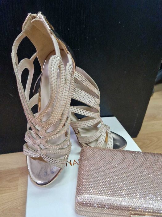 Set sandale -Cluctch Rinascimento