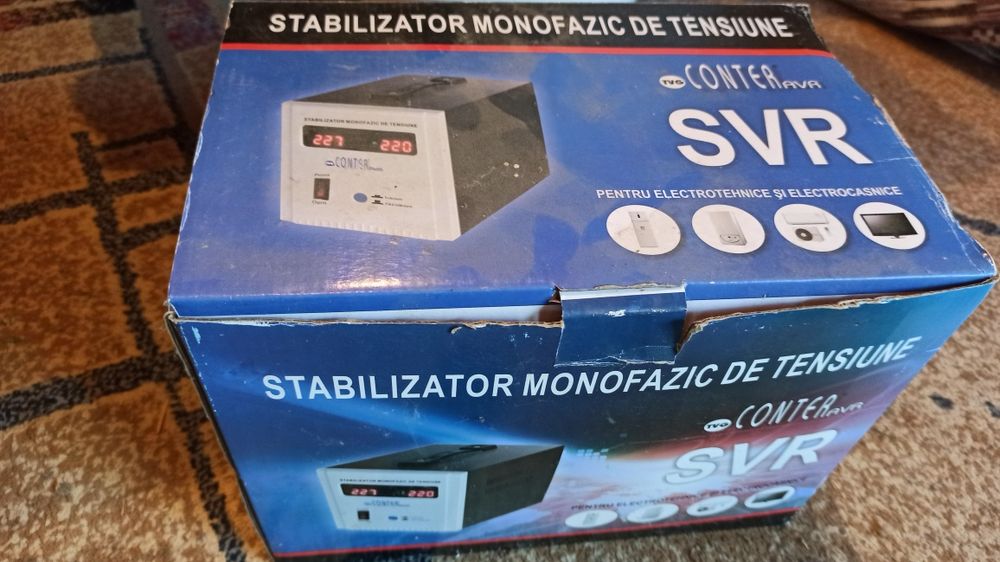 Stabilizator monofazic de tensiune 2000VA Conter
