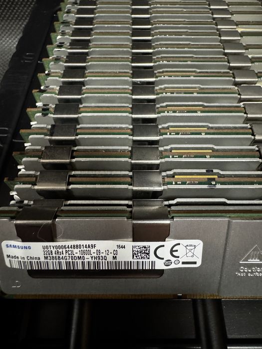 RAM server 32GB DDR3 ECC LRDIMM Samsung 1333MHz PC3L-10600L