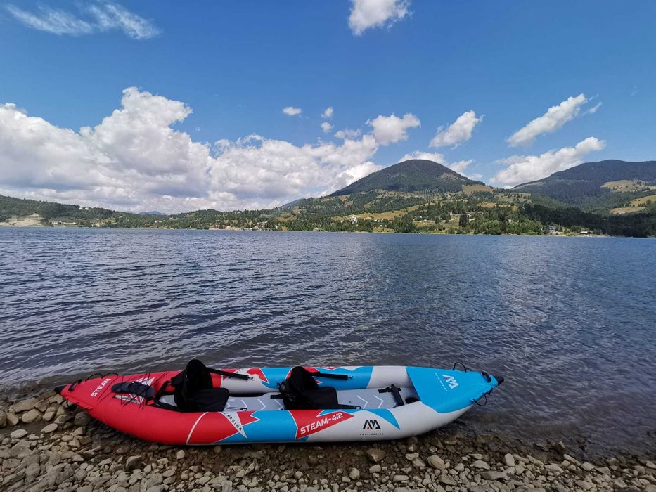Kayak Aquamarina Steam 412 (vasle incluse)