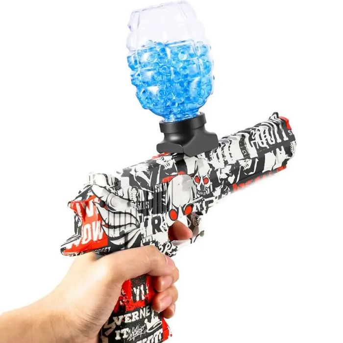 Pistol bile gel apa automat electric jucarie baterie litium