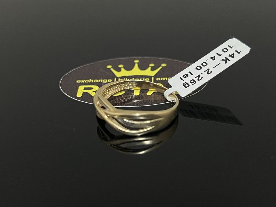 Bijuteria Royal CB : Inel dama aur 14k 2,26gr