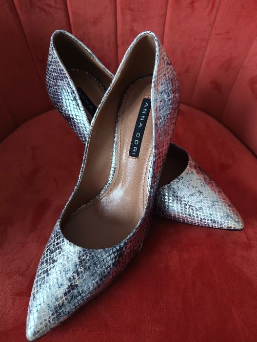 Pantofi eleganți femei/stiletto din piele naturala Anna Cori-mar.39