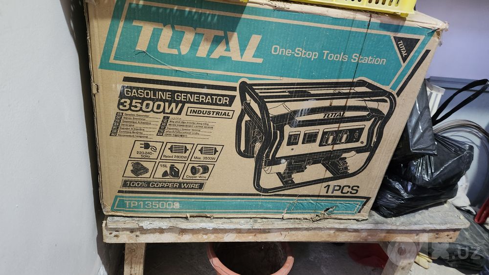 Total 3500W elektr  generator (divejok) 2022l