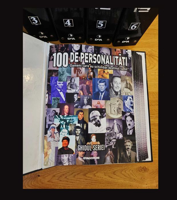 Colecția completă „100 personalitati care au schimbat destinul lumii”