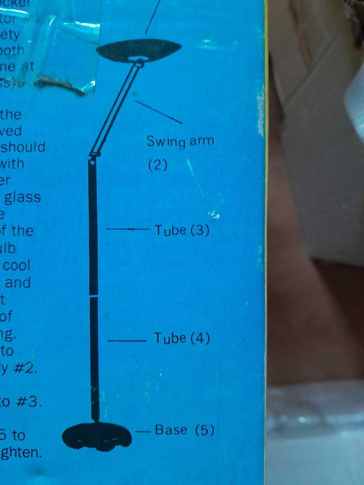 Lampa de podea 200cm,dimabila pana la 500W