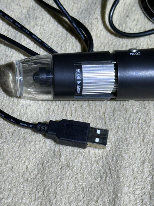 Дигитален микроскоп с USB кабел