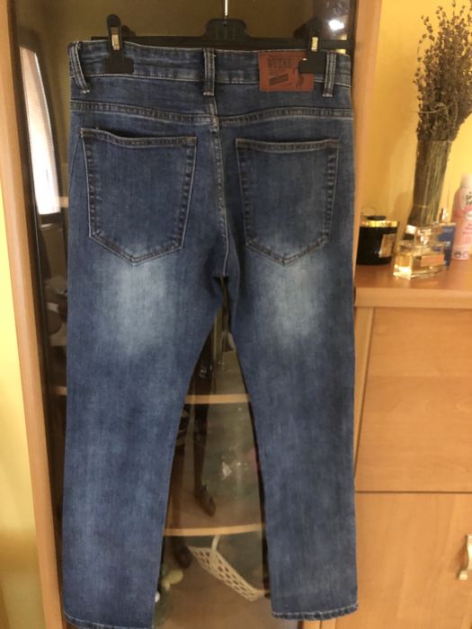 Дънки памук и по плътни на материя