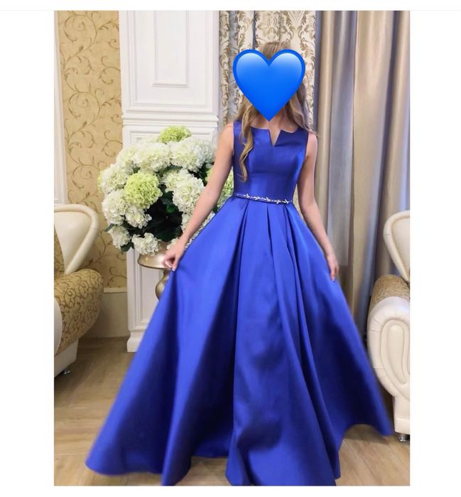 Пышное вечернее платье