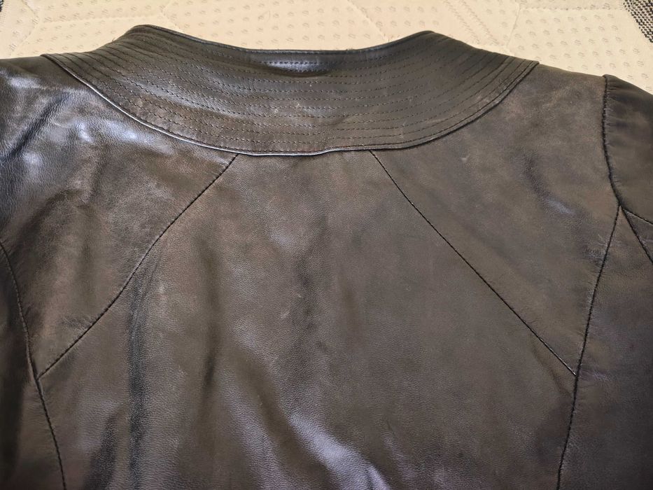 Geacă piele Topshop Kate Moss S/M