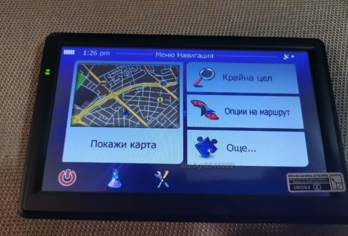 256MB НОВО ПОКОЛЕНИЕ GPS 7” GPS навигация за камион и кола Europe 2025.Q4
