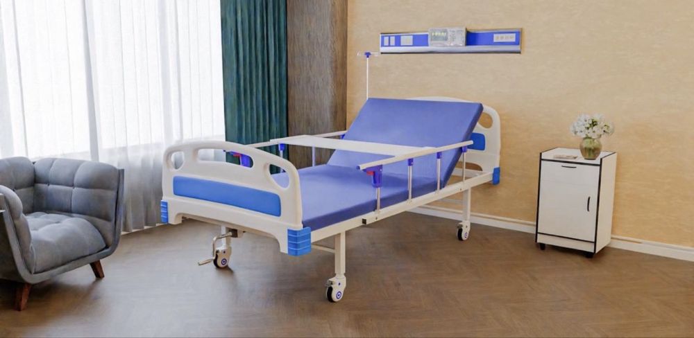 Мед кровать одно функциональная