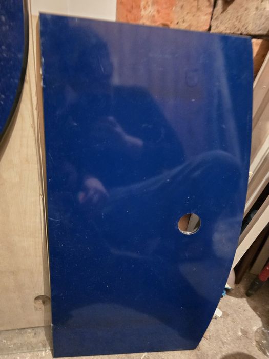 Мивка и плот от закалено стъкло