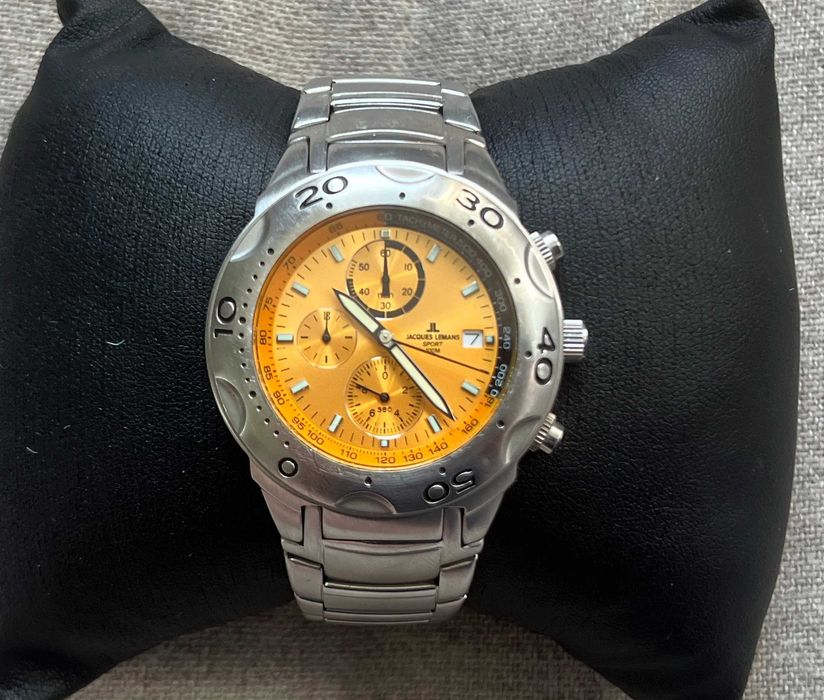 Ceas Jacques Lemans Sport Chronograph 1-1096 otel 10 ATM