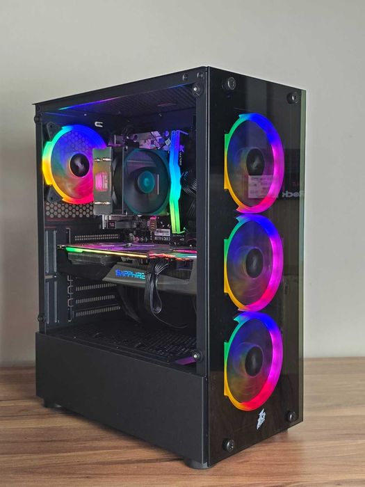 Нов | Ryzen 5600 | RX 6600 | 16 GB RAM | Геймърски