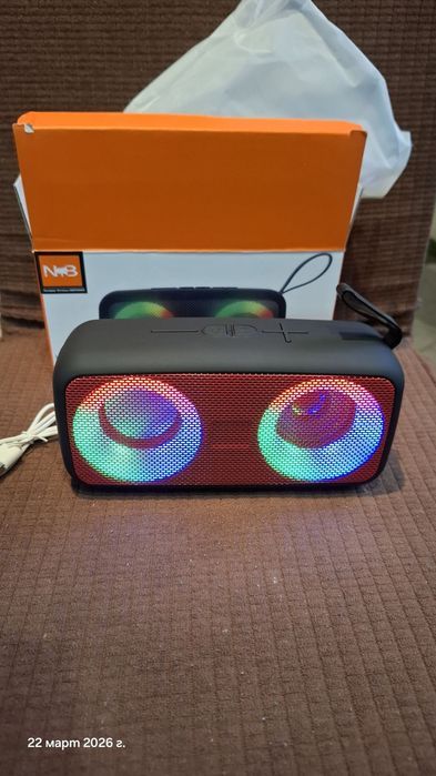 Блутут колонка NB-051 с Радио, USB, TF