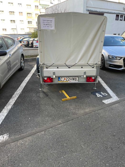 parcare supraterana Manastur, Flora parc, cu extras CF, bariera, video