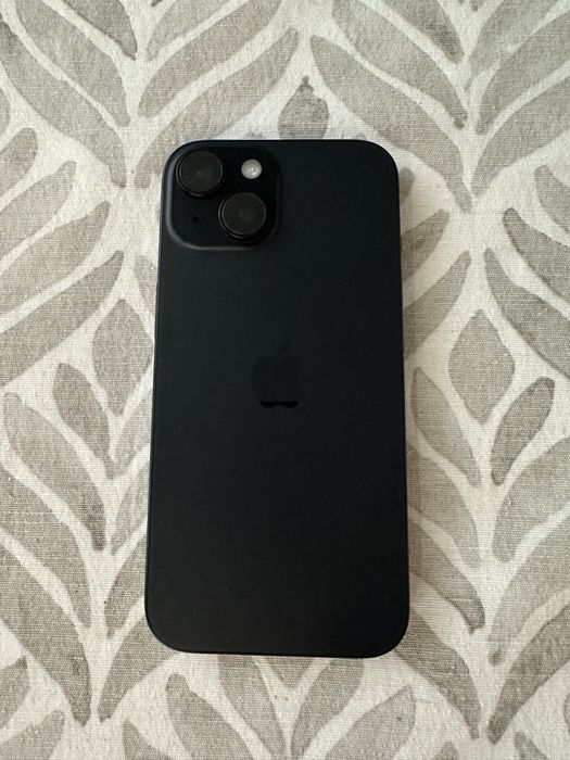 iPhone 15 black 128GB 85%