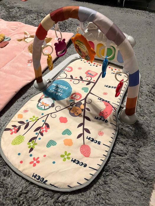 Salteluta de activitati pentru bebelusi Little dutch + saltea muzicuta