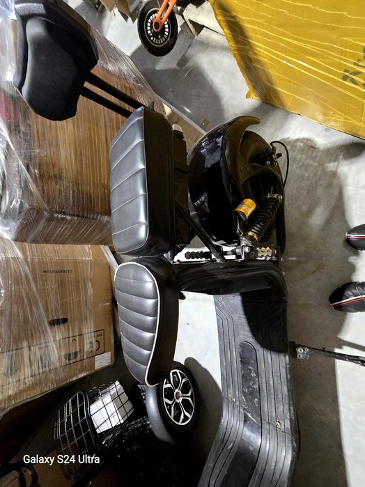 Електрически Скутер Харли,нова 20ah батерия,нови гуми,нови калници