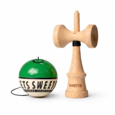 Kendama Lemn Natural – Joc de Îndemânare, Model Colorat