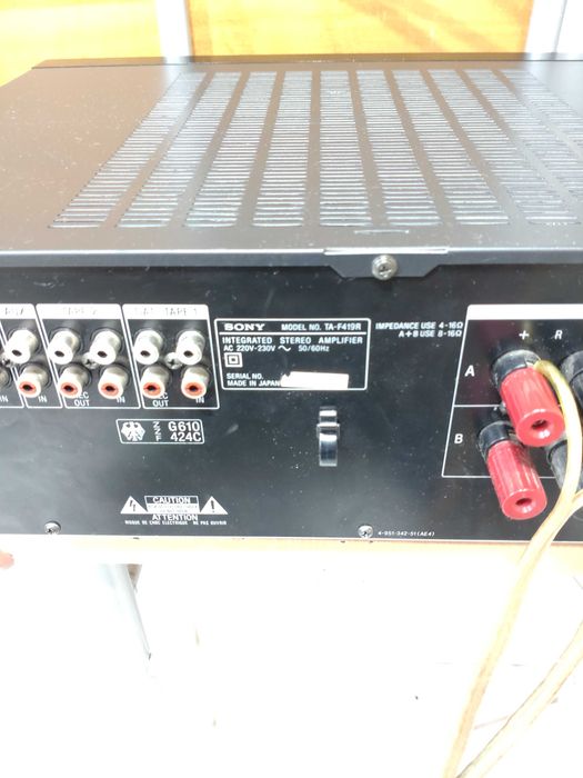amplificator sony ta f419r