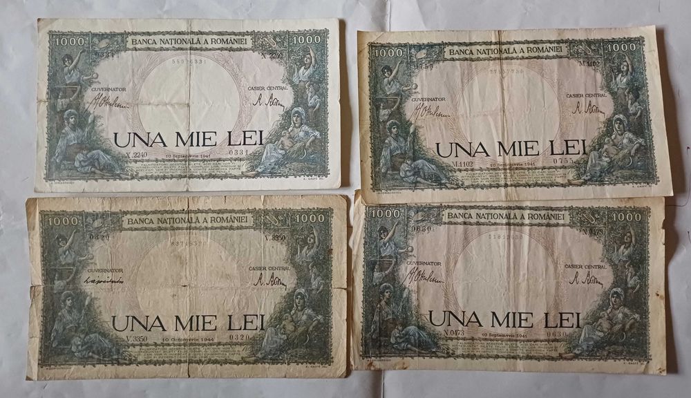 Bancnote românești interbelice