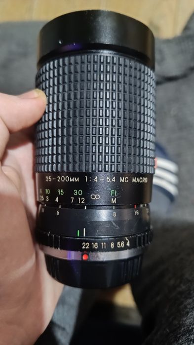 Obiectiv cosina 35-200 f/4-5.6+ Canon sx40HS