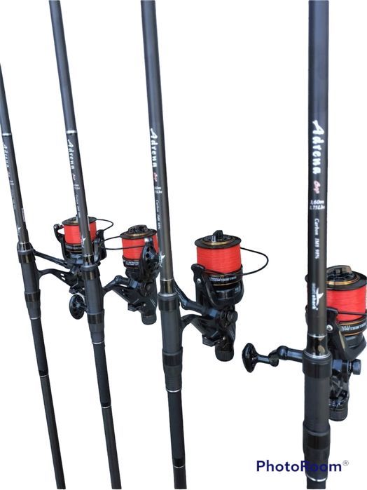 Vând 4 lansete crap Adrena lungime 3.60 metri, 3,75 lbs