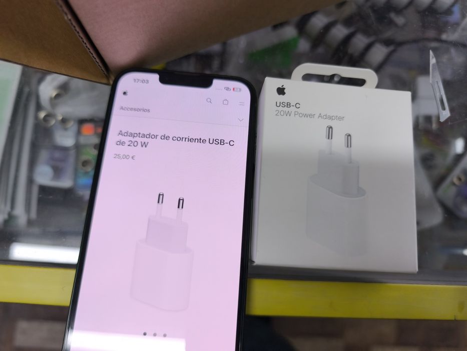 Apple 20W оригинал адаптер