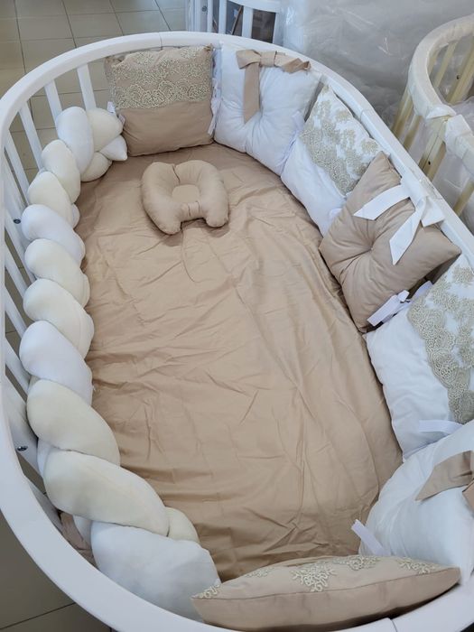 Бортики в детскую кроватку