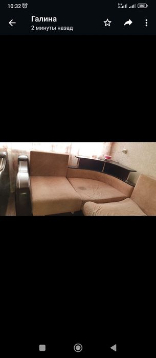 Продам угловой диван и кресло кровать.