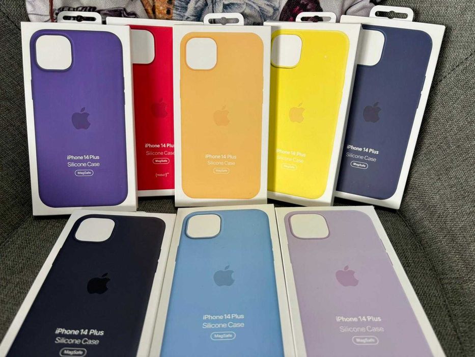 Husa de Silicon cu MagSafe pentru iPhone 14 Plus