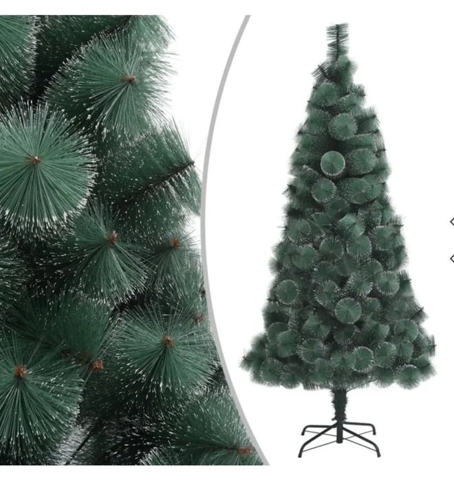 Изкуствени елхи със и без заснежени връхчета