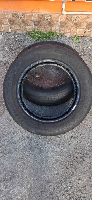 2бр. 215/60/17 Goodyear SUV 7mm грайфер, дот 23г. Безплатен монтаж