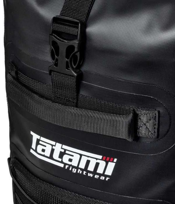 Rucsac Tatami Fighter Drytech Gear Bag negru cu inscriptie Ju Jitsu sala MMA, box, taekwondo