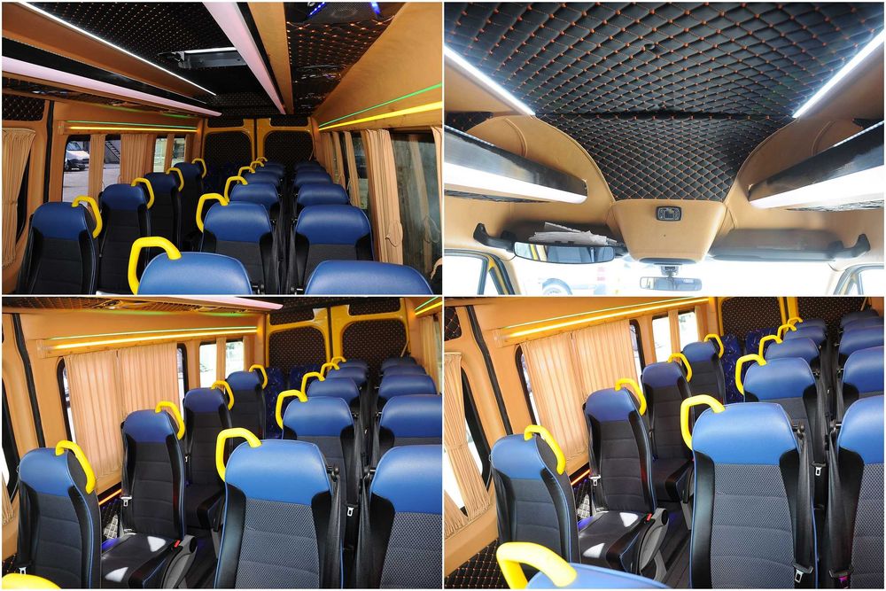 MERCEDES Sprinter 316 12/2018 12+1 locuri 2.2CDi 163 CP E6 6 trepte interior VIP - NOU AC Webasto, proprietar 24.500 €