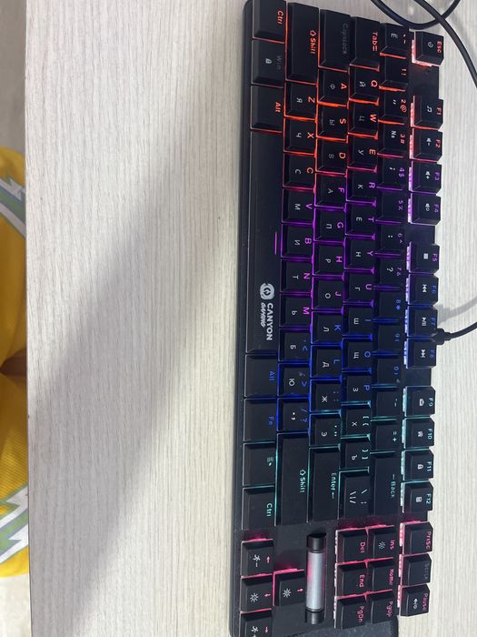Клавиатура canyon gaming